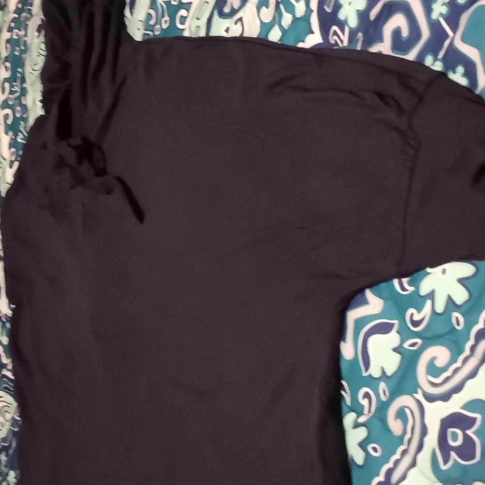 Navy blue plus size wing sleeves hoodie